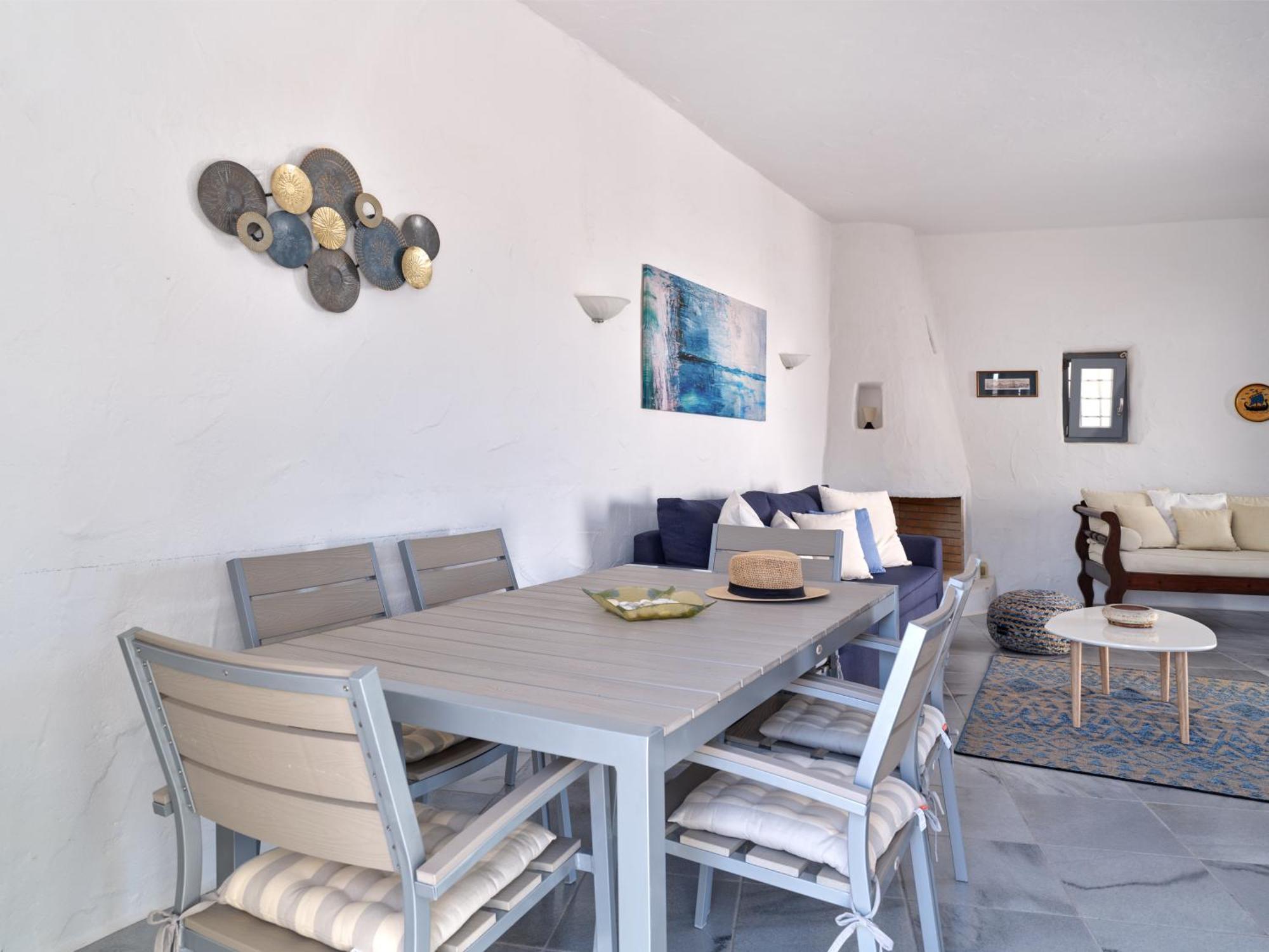 Amelie Villa With Pool And Amazing Sea Views, Paros Marpissa Bagian luar foto